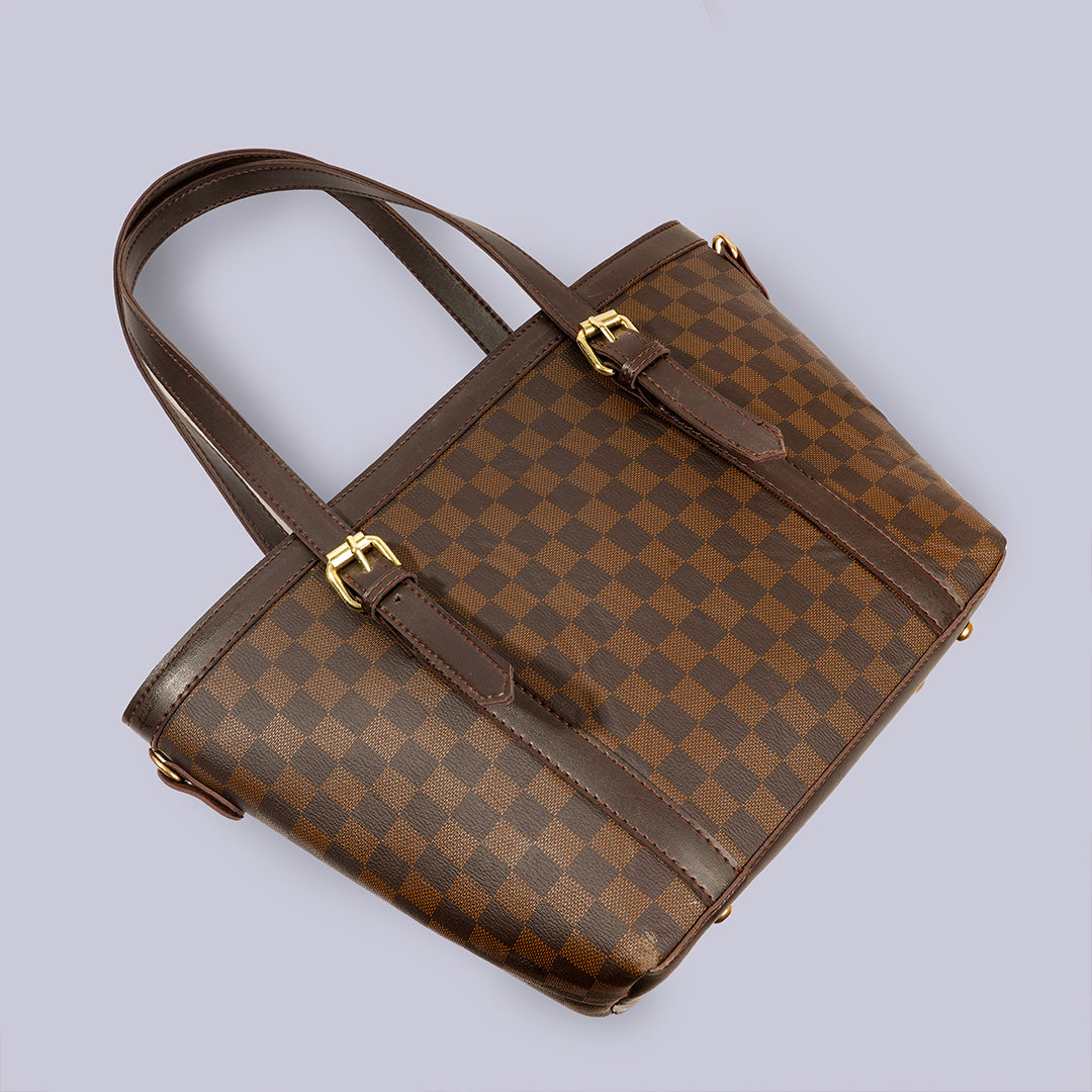 Charcoal Echo | Tote | Chocolate