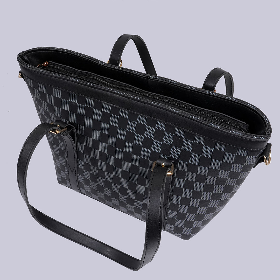 Charcoal Echo | Tote | Charcoal