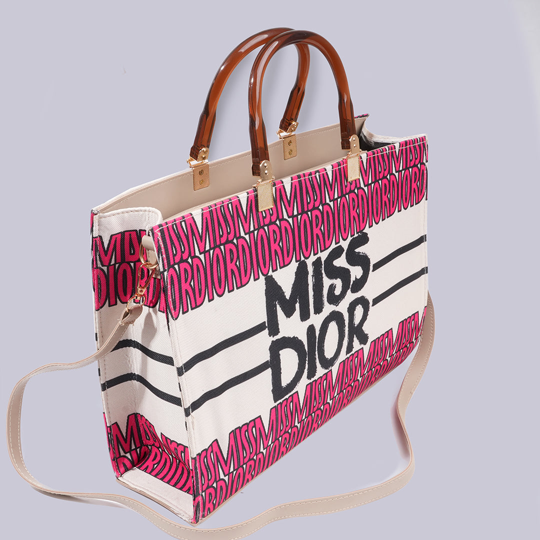 Whinsical Wave | Tote | Pink