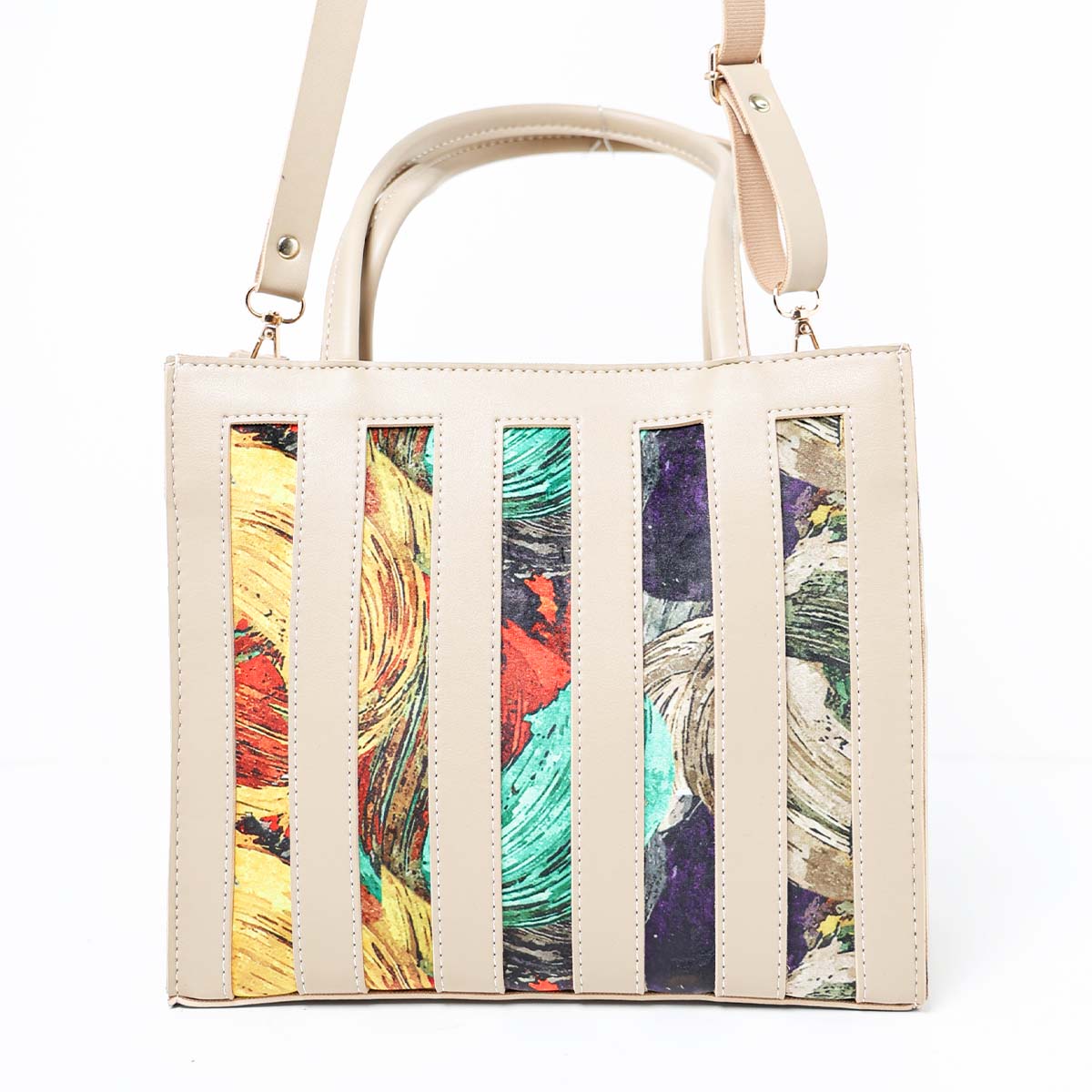 Rainbow | Tote | Beige - Bagonia