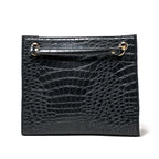 Croco Chic | Shoulder | Black - Bagonia